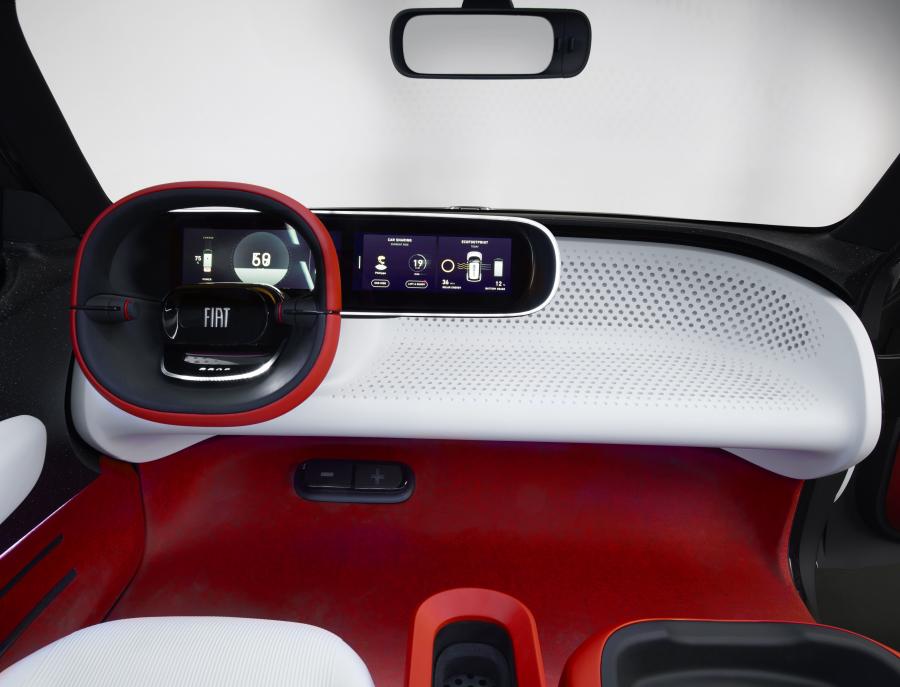Торпедо Fiat Concept Centoventi 2019 года  (фото 15 из 15)